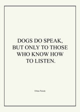 DOGS DO SPEAK